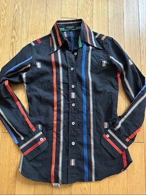 Ghia Women’s Multi Colored Button Down
